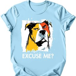 Pitbull Excuse Me Dog T Shirt Gift For Dog Lover