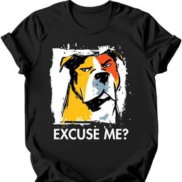 Pitbull Excuse Me Dog T Shirt Gift For Dog Lover