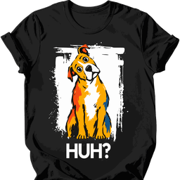 Pitbull Huh Dog T Shirt Gift For Dog Lover