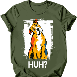 Pitbull Huh Dog T Shirt Gift For Dog Lover