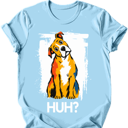 Pitbull Huh Dog T Shirt Gift For Dog Lover