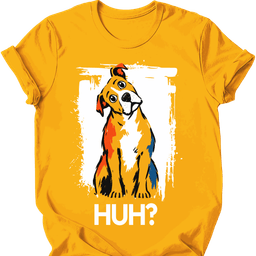 Pitbull Huh Dog T Shirt Gift For Dog Lover
