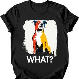 Pitbull What Dog T Shirt Gift For Dog Lover