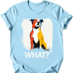 Pitbull What Dog T Shirt Gift For Dog Lover