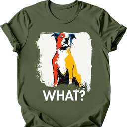 Pitbull What Dog T Shirt Gift For Dog Lover