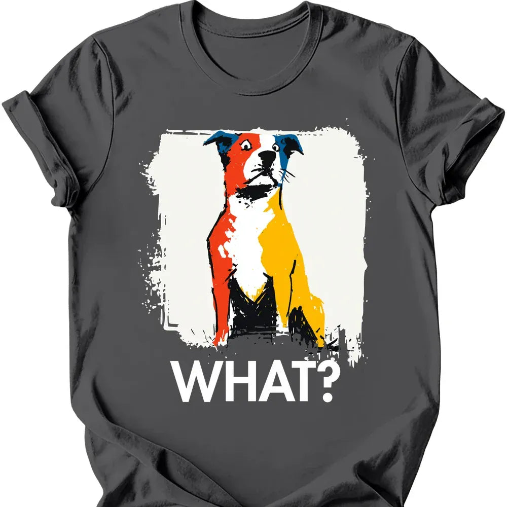 Pitbull What Dog T Shirt Gift For Dog Lover