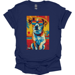 Patterdale Terrier Summer Dog T Shirt Gift For Dog Lover