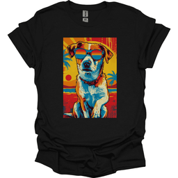Patterdale Terrier Summer Dog T Shirt Gift For Dog Lover