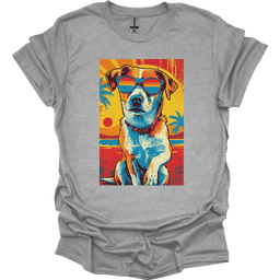 Patterdale Terrier Summer Dog T Shirt Gift For Dog Lover