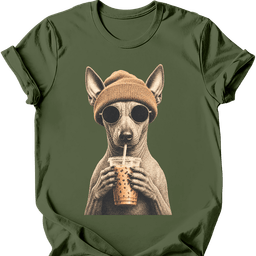 Peruvian Hipster Dog T Shirt Gift For Dog Lover