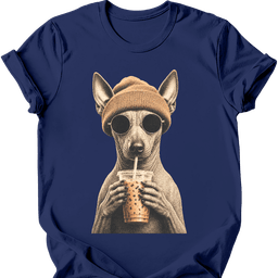 Peruvian Hipster Dog T Shirt Gift For Dog Lover