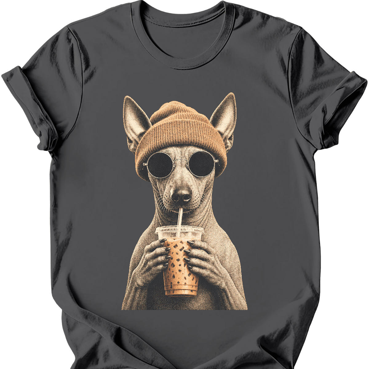 Peruvian Hipster Dog T Shirt Gift For Dog Lover
