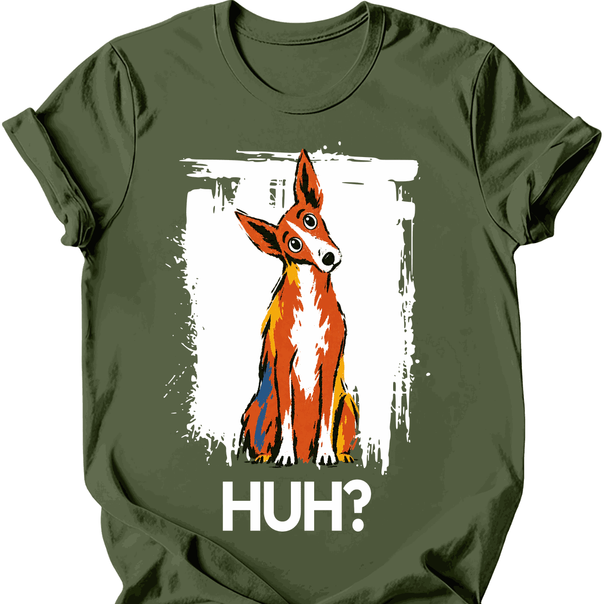 Podenco Huh Dog T Shirt Gift For Dog Lover
