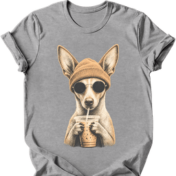 Podenco Hipster Dog T Shirt Gift For Dog Lover