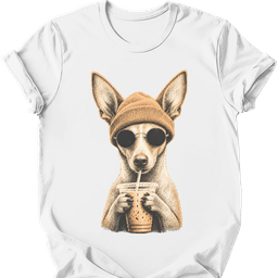 Podenco Hipster Dog T Shirt Gift For Dog Lover