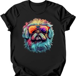Pekingese Top Dog T Shirt Gift For Dog Lover