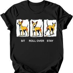 Peruvian Sit Roll Over Stay T Shirt Gift For Dog Lover