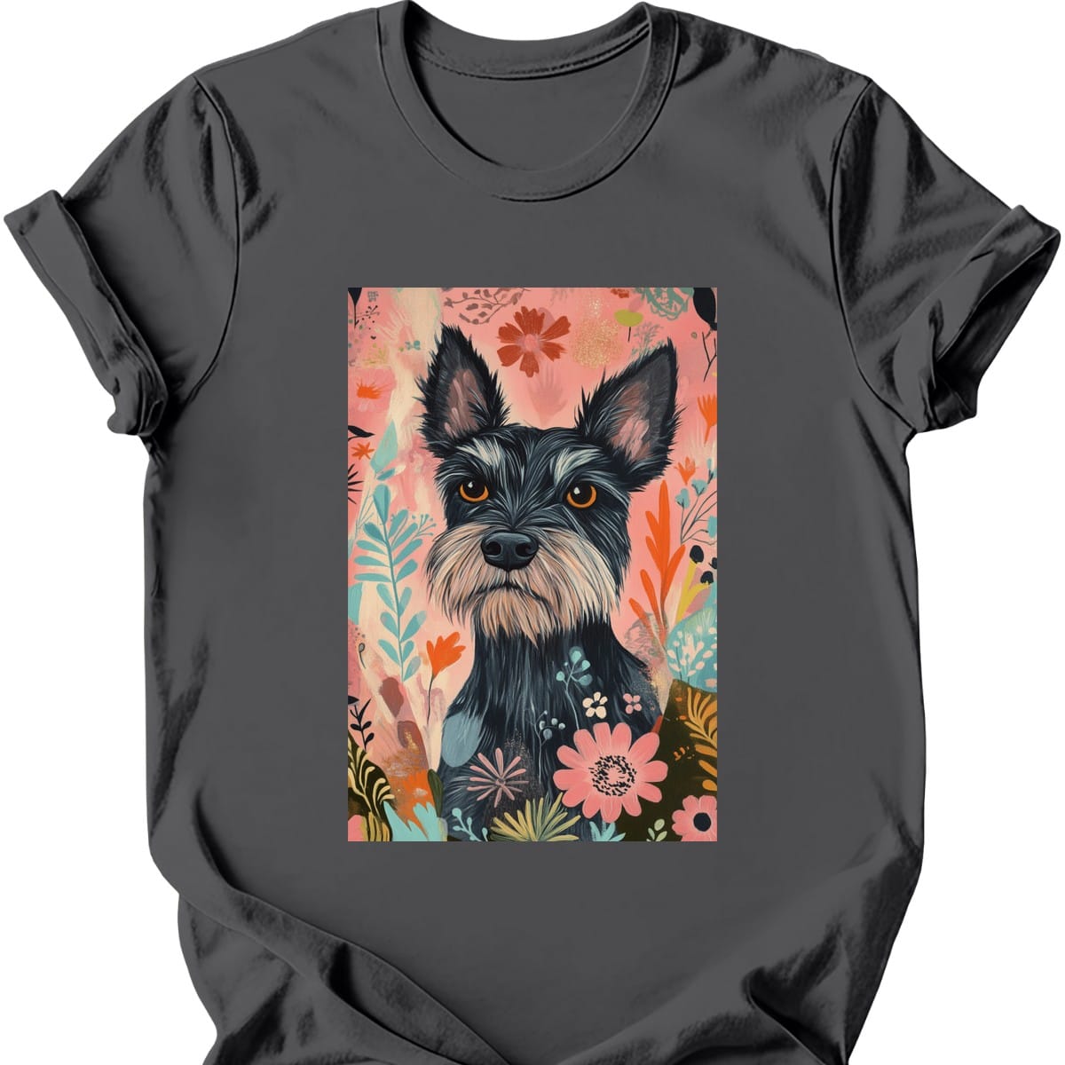 Patterdale Terrier Boho Dog T Shirt Gift For Dog Lover