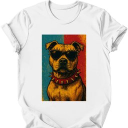 Pitbull Punk Dog T Shirt Gift For Dog Lover