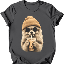 Pomeranian Hipster Dog T Shirt Gift For Dog Lover