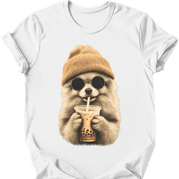Pomeranian Hipster Dog T Shirt Gift For Dog Lover