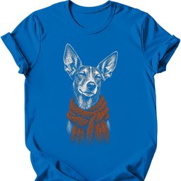 Podenco Winter Dog T Shirt Gift For Dog Lover