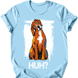 Rhodesian Ridgeback Huh Dog T Shirt Gift For Dog Lover