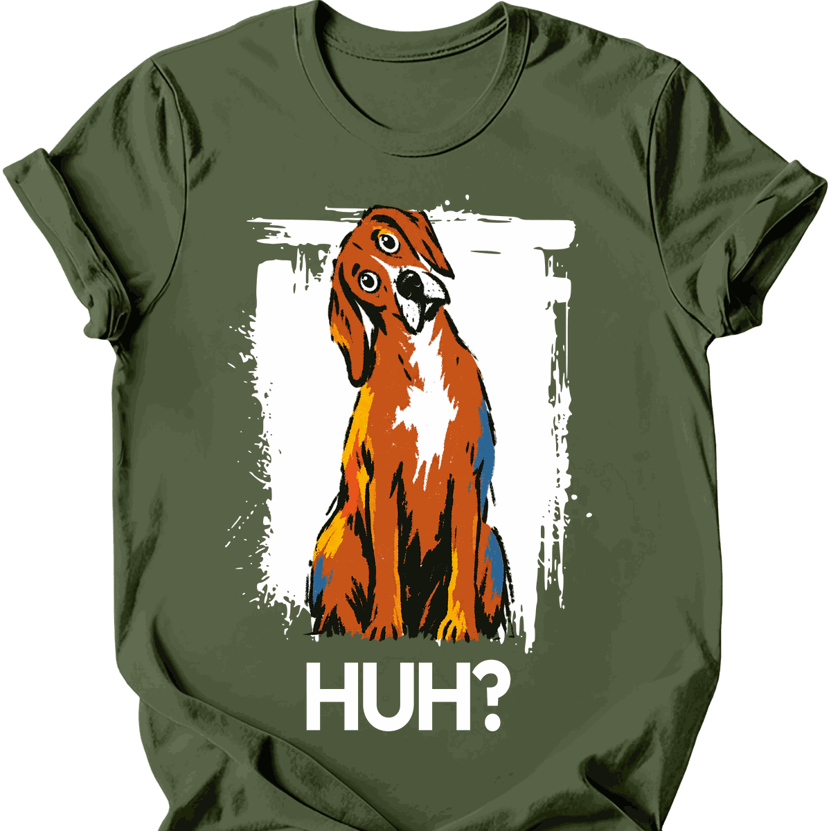 Rhodesian Ridgeback Huh Dog T Shirt Gift For Dog Lover