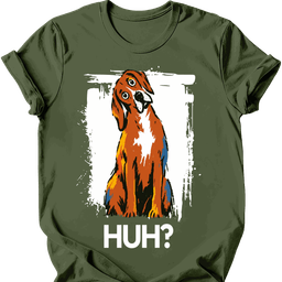 Rhodesian Ridgeback Huh Dog T Shirt Gift For Dog Lover