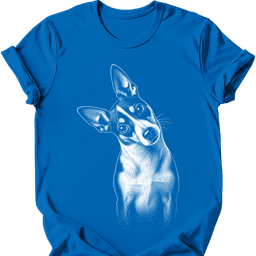 Rat Terrier Tilted Dog T Shirt Gift For Dog Lover