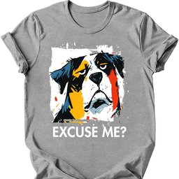 Saint Bernard Excuse Me Dog T Shirt Gift For Dog Lover