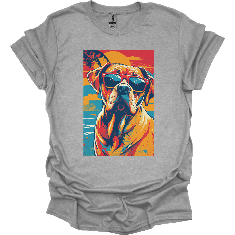 Rhodesian Ridgeback Summer Dog T Shirt Gift For Dog Lover