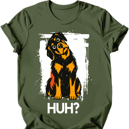 Rottweiler Huh Dog T Shirt Gift For Dog Lover