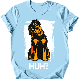 Rottweiler Huh Dog T Shirt Gift For Dog Lover