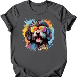 Portuguese Water Dog Top Dog T Shirt Gift For Dog Lover