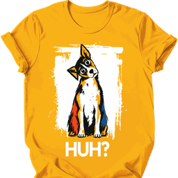 Rat Terrier Huh Dog T Shirt Gift For Dog Lover
