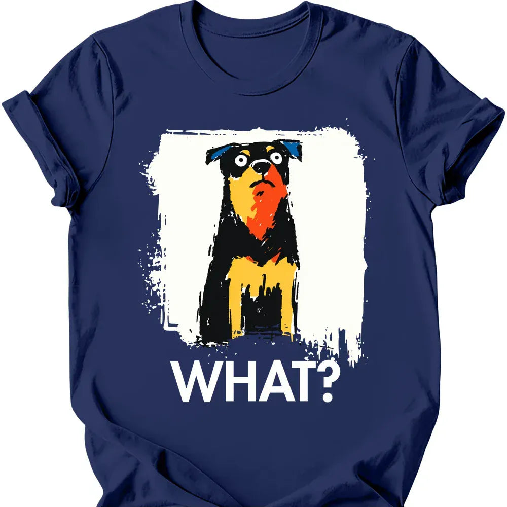 Rottweiler What Dog T Shirt Gift For Dog Lover