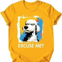 Poodle Excuse Me Dog T Shirt Gift For Dog Lover