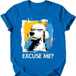Poodle Excuse Me Dog T Shirt Gift For Dog Lover