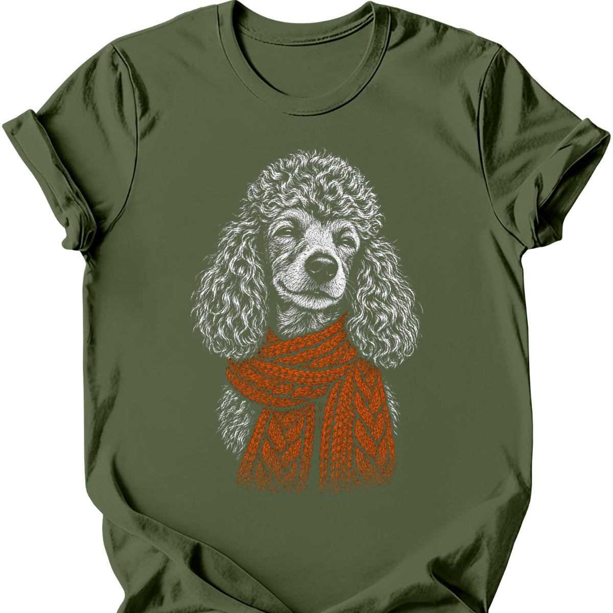 Poodle Winter Dog T Shirt Gift For Dog Lover