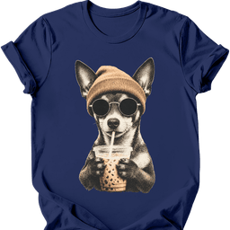 Rat Terrier Hipster Dog T Shirt Gift For Dog Lover