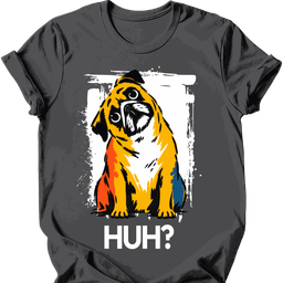 Pug Huh Dog T Shirt Gift For Dog Lover