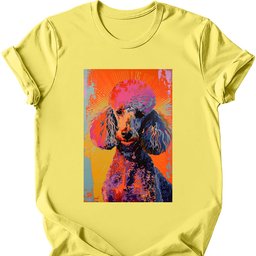 Poodle Punk Dog T Shirt Gift For Dog Lover