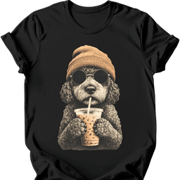 Portuguese Water Dog Hipster Dog T Shirt Gift For Dog Lover