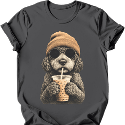 Portuguese Water Dog Hipster Dog T Shirt Gift For Dog Lover