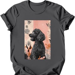 Poodle Boho Dog T Shirt Gift For Dog Lover