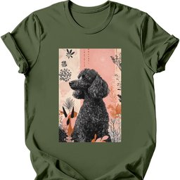 Poodle Boho Dog T Shirt Gift For Dog Lover