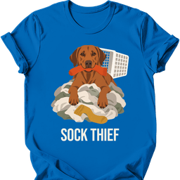 Rhodesian Ridgeback Sock Thief T Shirt Gift For Dog Lover