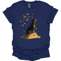 Rottweiler Fall Dog T Shirt Gift For Dog Lover