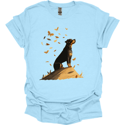 Rottweiler Fall Dog T Shirt Gift For Dog Lover